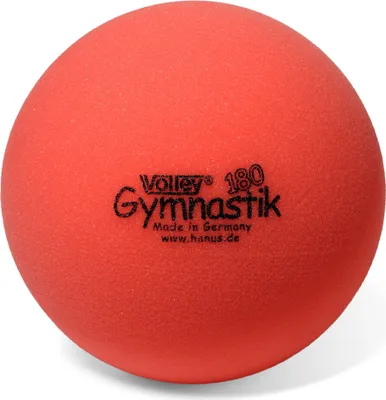 Zdjęcie produktu dla Piłka gimnastyczna z pianki VOLLEY® | CZERWONA