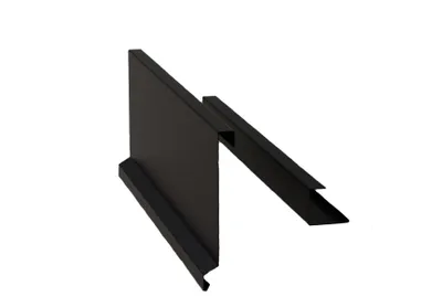 Immagine prodotto di Binario di protezione per tegole in plastica RS 375, 2 m, Zinco verniciato, Nero RAL9005