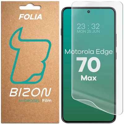 Produktbild von Hydrogel Folie für den Bildschirm für Motorola Edge 70 Max, Bizon Film Hydrogel Front, 1 Stück
