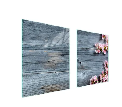 Produktbild von Glasschutzplatte Für Herd 85X52 Holz