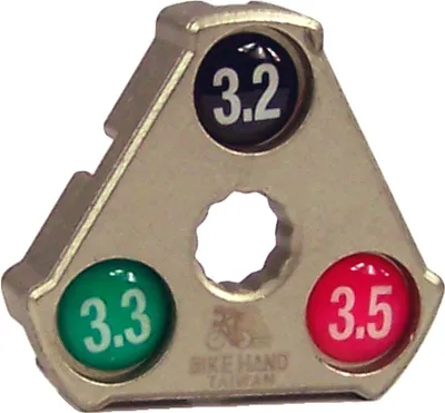 Produktbild von Point Speichenschlüssel 3,2 / 3,3 / 3,5 mm Nippelspanner Speichenspanner