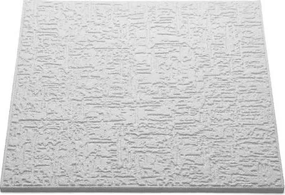 Image de Dalle De Plafond T102 Crepi 500x500x10mm Paquet De 2m² - Nmc
