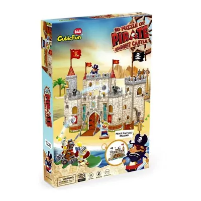 Immagine prodotto di CUBICFUN 3D puzzle castello dei pirati 183 pezzi