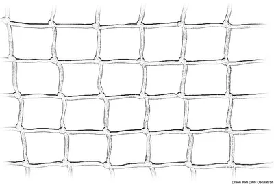 Produktbild von Pulpitnetz Blau 600 mm x 30 m - Osculati 06.358.00