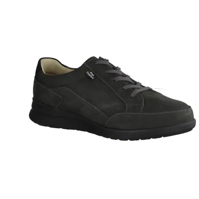 Produktbild von Finn Comfort Prato bequemer Schnürschuh Damen, Rovere/Schwarz, Leder, supersoft - Damenschuhe Bequeme Schnürschuhe, Grau, leder (nubuk)