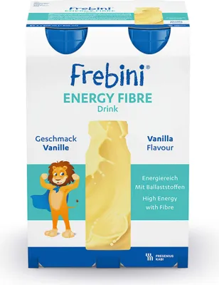 Immagine prodotto di Frebini Energy Fibre Drink Vaniglia Bevanda nutrizionale, soluzione da 800 ml
