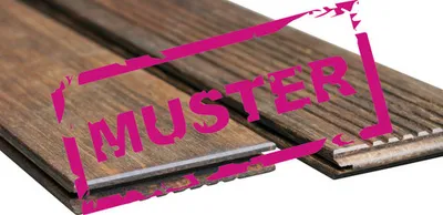 Produktbild von Handmuster Konsta Terrassendiele Bambus hell 1850 x 137 x 18 mm
