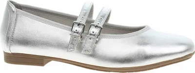 Produktbild von Damen Ballerinas Jana 8-22177-44 silber 39