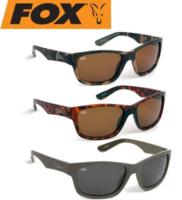 Produktbild von Fox Chunk Sunglasses - Polarisationsbrille, Modell:Camouflage Rahmen / braune Gläser