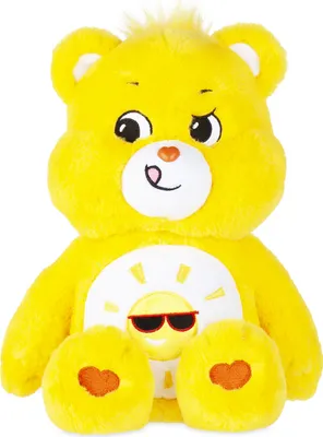 Produktbild von Care Bears 35 cm Funshine Bear (Sonnenscheinbärchi) Plüschtier Glücksbärchis
