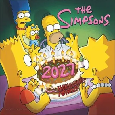 Produktbild von The Simpsons Broschurkalender 2027