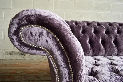 Produktbild von Chesterfield Design Luxus Polster Sofa Couch Sitz Garnitur Leder Textil Neu #175