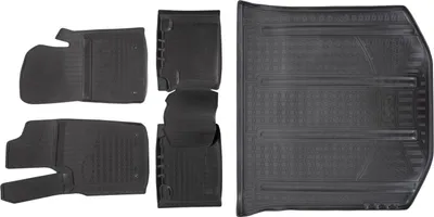 Produktbild von 3D Gummimatten Kofferraumwanne Für Jeep Cherokee 2014-2023, Gummi Fußmatten NORM