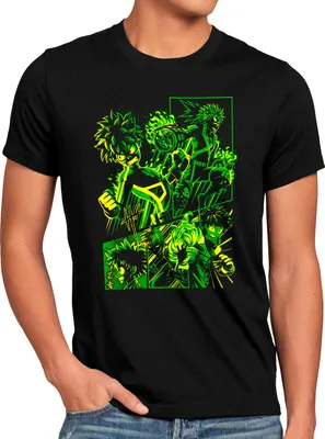 Produktbild von style3 Hero Team Herren T-Shirt superhero japan acade mia manga