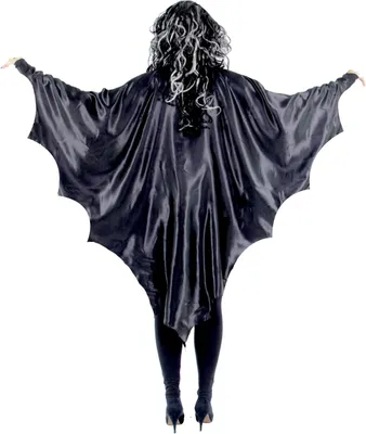 Produktbild von Schwarze Vampirflügel Fledermaus für Erwachsene