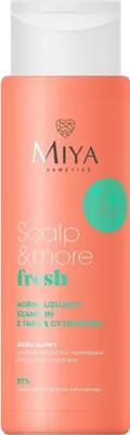 Obrázok produktu pre Miya Cosmetics Scalp & More Fresh Normalizujúci šampón s citrónovou trávou, 300 ml