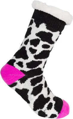Produktbild von styleBREAKER Uni ABS Stoppersocken mit Animal Print Muster, warme ABS-Socken, Größe 35-42 EU / 5-10 US / 4-8 UK 08030011