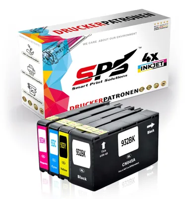 Produktbild von 932XL Tintenpatrone Kompatibel für HP Officejet 6100 | Mehrfarbig