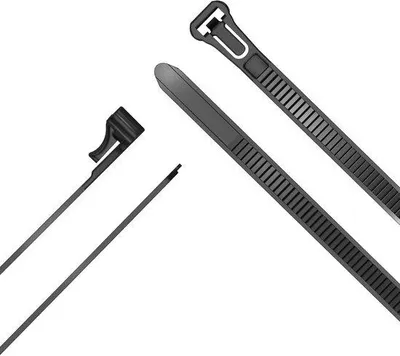 Produktbild von Kabelbinders Nylon 7,4 mm x 300 mm, 100 Stück, Schwarz
