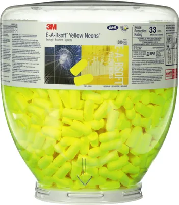 Immagine prodotto di E-A-R Gehörschutzstöpsel PD01002 neongelb 500 Paar/Pack.