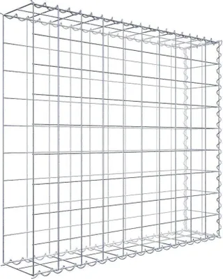 Immagine prodotto di Gabbione aggiuntivo tipo 2 100 cm x 90 cm x 20 cm (L x H x P), dimensione maglia 10 cm x 10 cm, a spirale