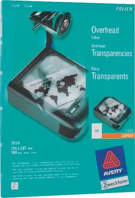 Produktbild von Kopierfolie A4 VE=10x100 Blatt