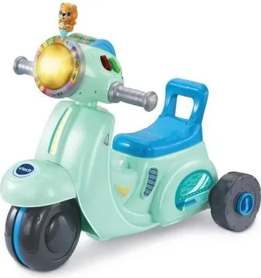 Produktbild von VTECH 3-in-1 Interaktiver Lauflernroller, Dreirad, 2-Rad Scooter, 12-36 Monate, Interaktive GPS Rolle