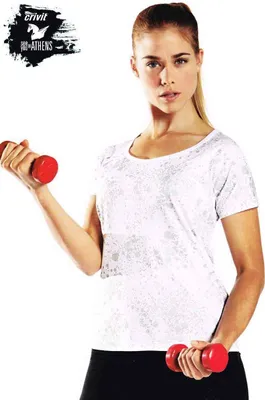 Produktbild von Crivit Damen Funktionsshirt Weiss XS [32/34]