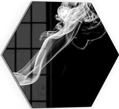Produktbild von DEQORI Glasbild Echtglas 55x48 cm 'Ätherische Eleganz' Wandbild Bild modern Deko