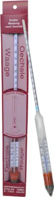 Produktbild von Vina Aräometer Mostwaage mit Thermometer 0 - 130°Oe