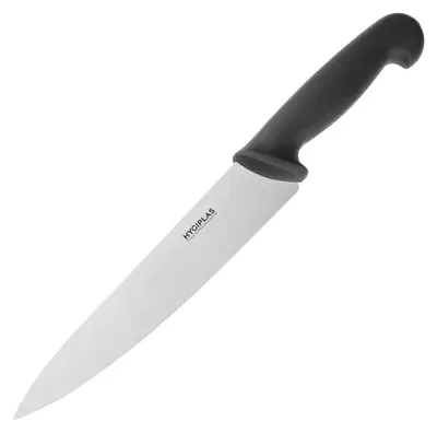 Image de Couteau de Cuisinier Noir 215 mm - Hygiplas