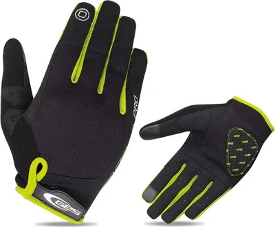 Image de Gants Ges Gel Pro Jaune,Noir S Hommes Jaune,Noir S