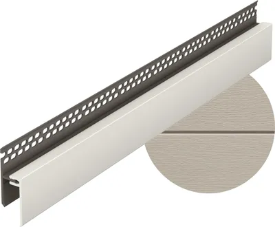 Obrázek produktu pro VOX KERRAFRONT Horní odvětrání – Pro fasádní panely – Voděodolné a odolné proti UV záření – 3 m – Claystone