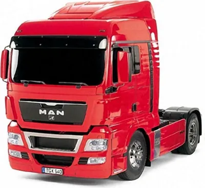Zdjęcie produktu dla Tamiya 1:14 RC Truck - Ciężarówka MAN TGX 18.540 czerwona - pomalowana fabrycznie
