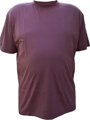Produktbild von Übergrößen Tolles Basic T-Shirt RAMMBOCK Braun mit Stickerei 5XL