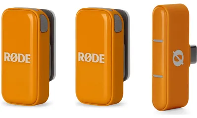 Image de Rode Wireless Micro Système de microphone sans fil USB-C Orange