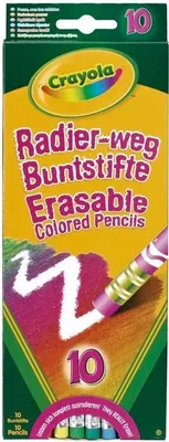 Produktbild von Crayola Buntstifte, radierbar, 1Set