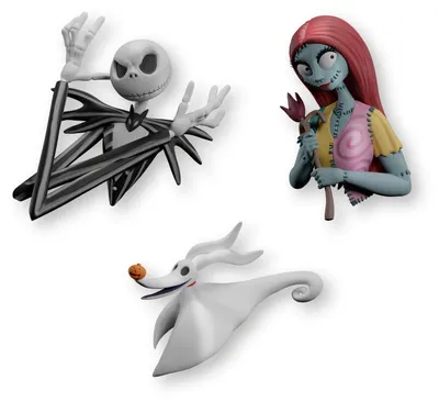 Produktbild von Grupo Erik Disney The Nightmare Before Christmas Magnet    One Size