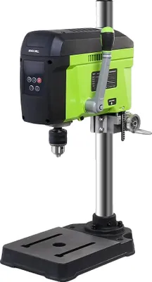 Obrázek produktu pro Sloupová vrtačka, nastavitelné otáčky, LED pracovní světlo, BG-516809