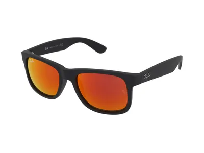 Obrázek produktu pro Ray-Ban JUSTIN COLOR MIX, Dospělý, Uni, Obdélníkový, Černá, Nepolarizovaná skla, Nylon