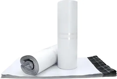 Zdjęcie produktu dla Torby wysyłkowe 100 sztuk, materiał PE, samoprzylepne, wodoodporne, 10x14 cali, do wysyłki