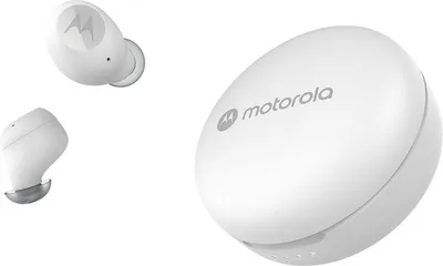 Zdjęcie produktu dla Motorola Verve Buds 250 bezprzewodowych słuchawek słuchawkowych i wzywa mikroUSB Bluetooth biały