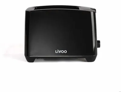 Obrázek produktu pro Toustovač, 2 plátky, 750 W, 7 stupňů opékání, funkce rozmrazování, černý