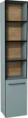 Produktbild von Devo Hängehochschrank halboffen mit 1 Tür Sonus 2.0 rechts BxHxT 38 x 186 x 30 cm fjord