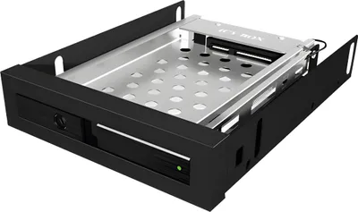 Immagine prodotto di Icy Box ICY BOX IB-2217StS Vassoio per unità di archiviazione da 8,89 cm (3,5") Nero
