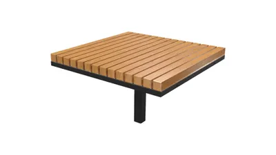 Image de Banc urbain Banc en bois Modulaire Bois Durable Design moderne Palissades