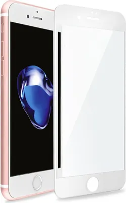 Obrázok produktu pre INF Ochranné sklo na displej iPhone 8 Plus Biele