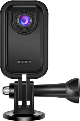 Zdjęcie produktu dla Kamera sportowa ZELURXX Mini 2K HD 400 MP, szeroki kąt 120°, przenośna, nagrywanie w pętli, wyświetlacz IPS, TF/OTG, rejestrator outdoorowy, czarna, ze statywem