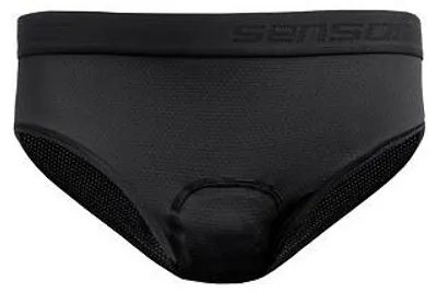 Image de Pantalon de cyclisme pour femme Sensor CYKLO BASIC, noir mat 24100036 L ; pantalon noir
