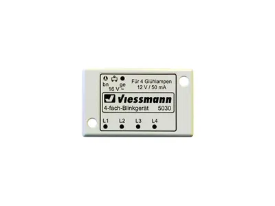 Produktbild von Viessmann 5030 - H0 Vierfach-Blinkelektronik - Neu